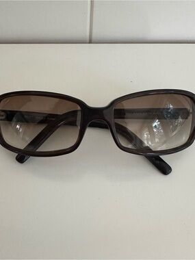 Saks Fifth Avenue Brown Gradient Lens Sunglasses